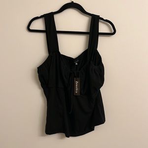 NWT Zenobia cropped tank top size 2x